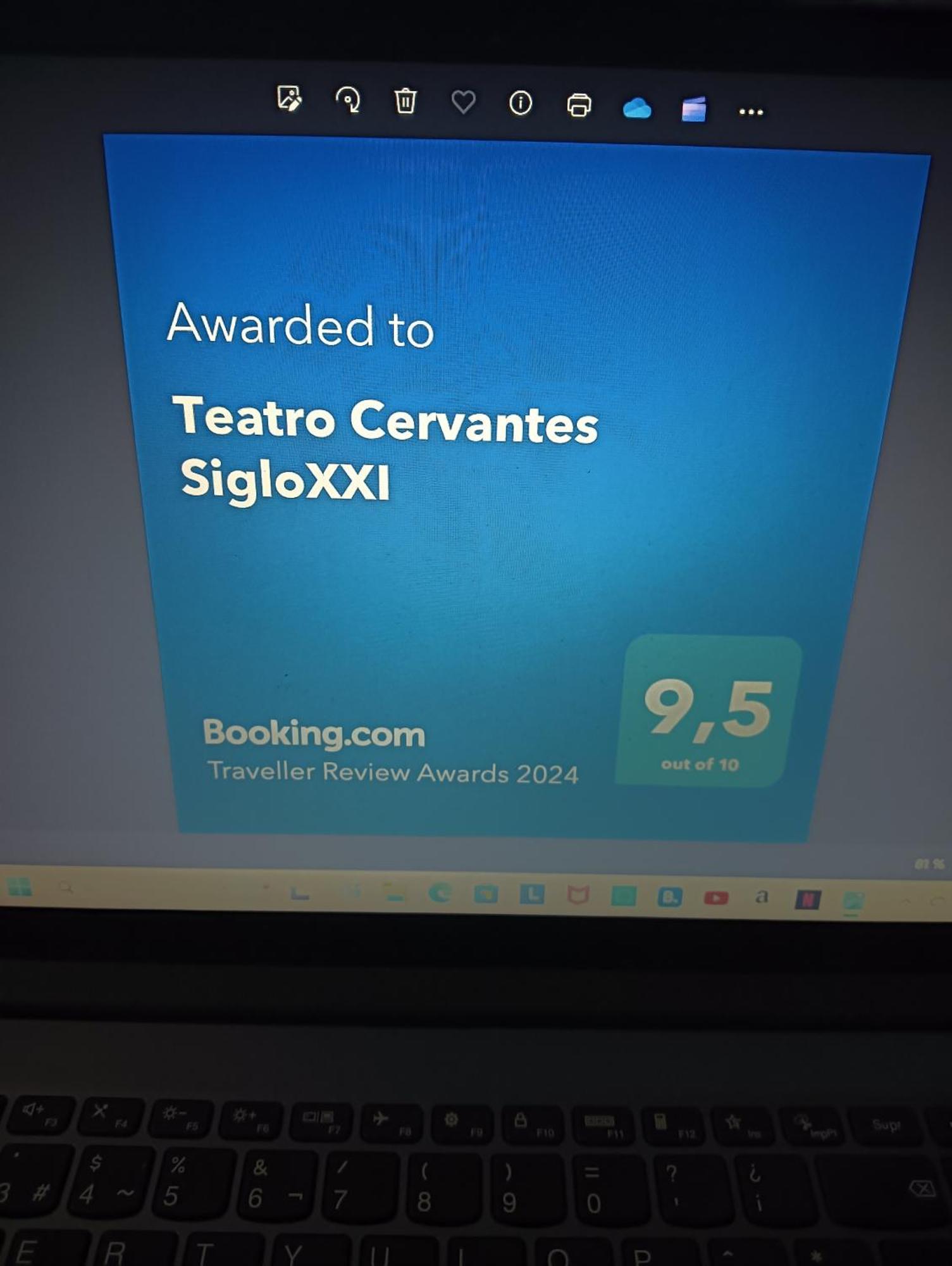 Teatro Cervantes Sigloxxi Lägenhet Málaga Rum bild