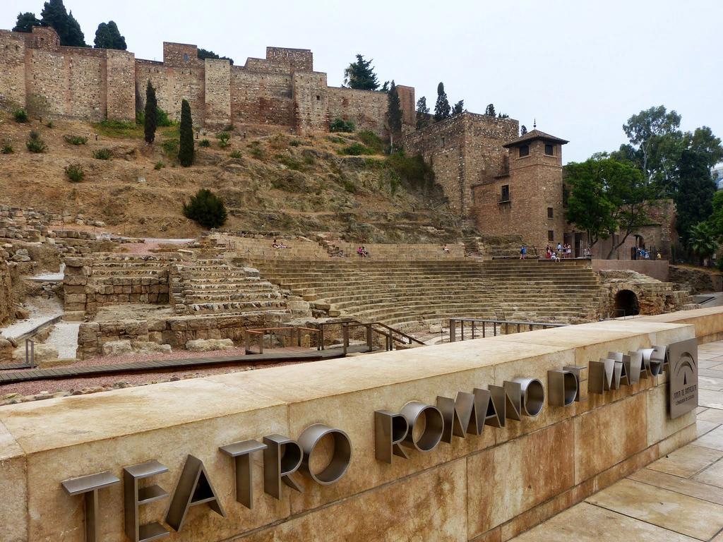 Teatro Cervantes Sigloxxi Lägenhet Málaga Exteriör bild
